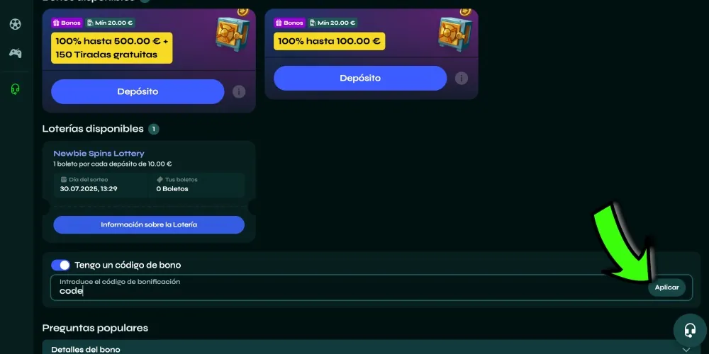 Confirmar activación