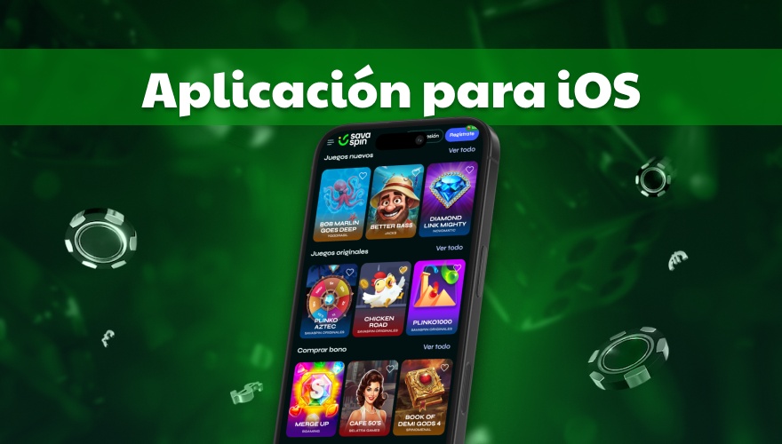 Aplicación Savaspin para iOS