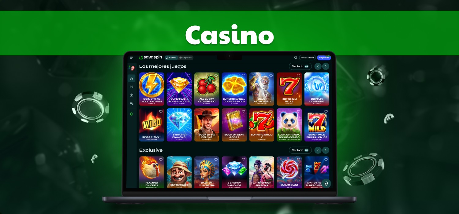 Juegos de casino en Savaspin